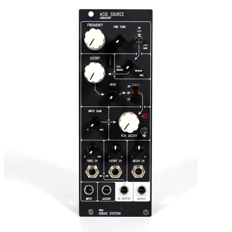 ADDAC System ADDAC107 Acid Source 2023 - Black image 1