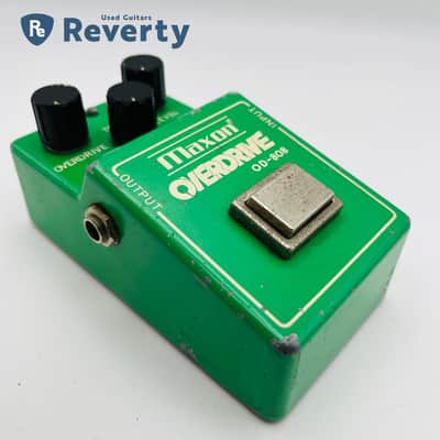 Maxon OD-808 OverDrive Made in Japan 1980s Vintage Guitar Effect Pedal image 10