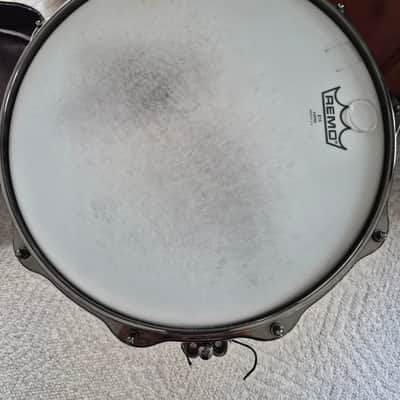 Sonor sq2 6x14"snare Heavy beach wood black sparkle lacquer - Black sparkle image 6