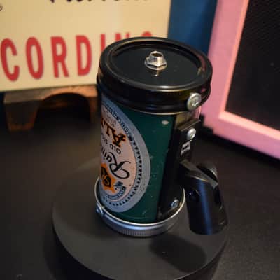 Lo Fi Beer Can Microphone - 1950s Boeing Wind Tunnel Old Stock Rainier image 9