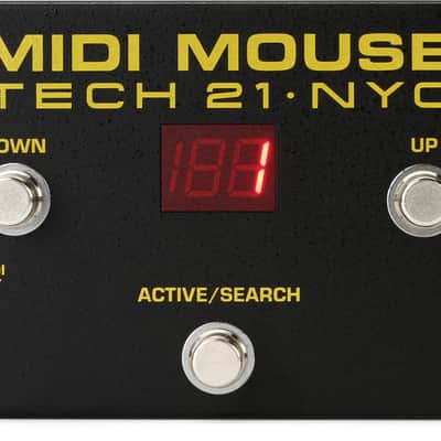 Tech 21 MIDI Mouse 3-button MIDI Foot Controller image 1