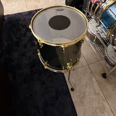 RCI Starlite 14x14 Floor tom 2024 - Smoke acrylic image 3