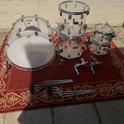 Pearl Crystal Beat 10 / 12 / 14 / 16 / 22" 5pc Shell Pack 2014 - 2020 - Ultra Clear image 5