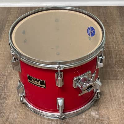 Pearl Export EX 12"x10" Rack Tom Drum Late 1980's - Coral Red image 10