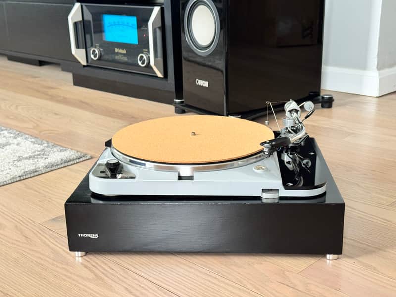 FULLY RESTORED Thorens TD-124 MKII Turntable + Shure SME3009 Shure V15 ~FREE SHIPPING~