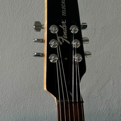 Fender John 5 Telecaster RW BK - Rare Custom Headstock Japanese market model 2005 - Black image 4