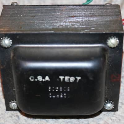 Vintage Original Pre CBS 1964 Blackface Fender Bassman Power Transformer - 125p7d - No Tariffs image 5