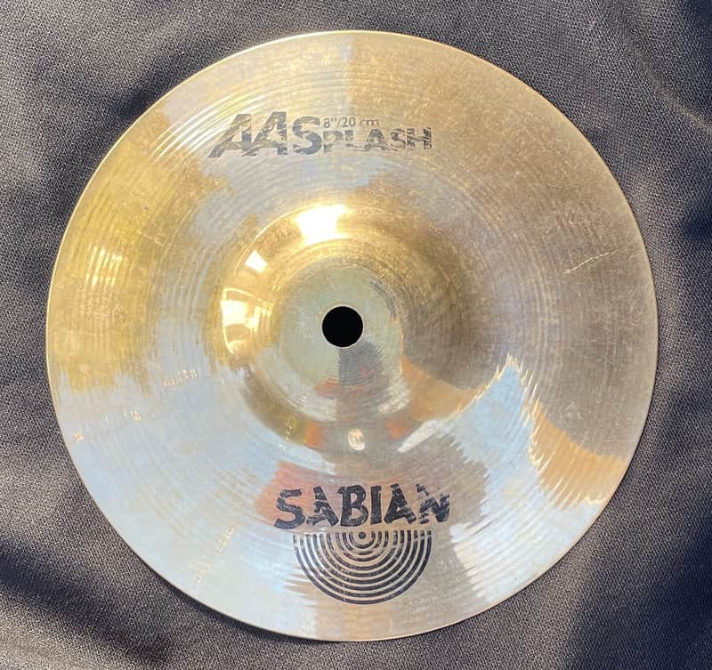 Sabian 8" AA Splash Cymbal 1985 - 2001 image 1