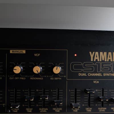Yamaha CS-15D Monophonic Synthesizer 1979 - 1982 - Black image 5