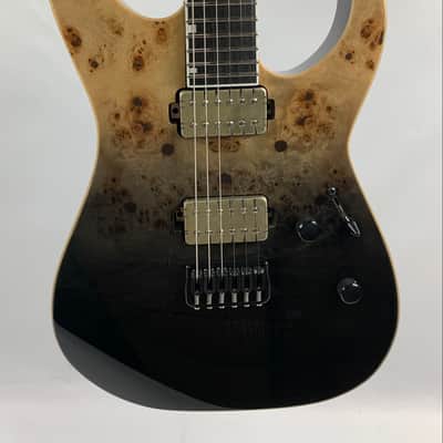 ESP E-II M-II NT Black Natural Fade Electric Guitar + Case B-Stock MIJ MII M2 image 6