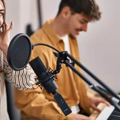 M-VAVE WP-7 Wireless Microphone System XLR Transmitter Receiver for Dynamic Microphones Dual-channel,price include the import duty to US buyer image 4