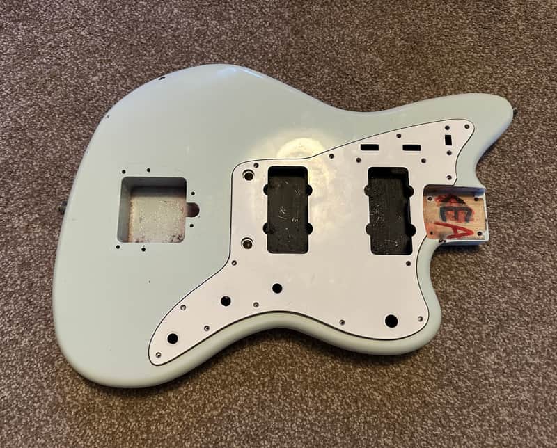 Fender Squier FSR Sonic Blue Jazzmaster Body With Pickguard image 1