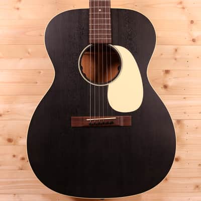 Martin USA 000-17E Blacksmoke - Rosewood Fingerboard, Satin Black image 1