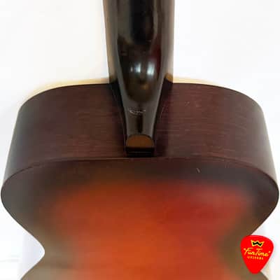 1968 Five Star Harmony-made Parlor Guitar Sunburst Acoustic – “Athena” image 11