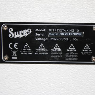 Supro 1821R Delta King 10/ 5 watt Combo image 9