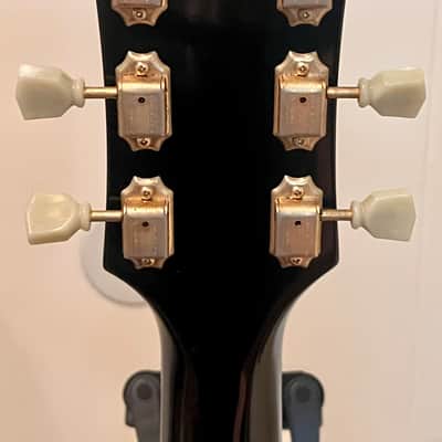 Gibson Custom Shop 2-Pickup '57 Les Paul Custom Black Beauty Reissue Ebony VOS image 4
