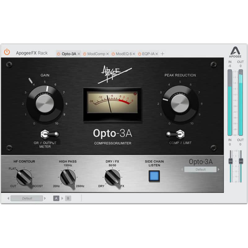Apogee FX Rack Apogee Opto-3A: Vintage Analog Compressor Plug-In (Download) image 1
