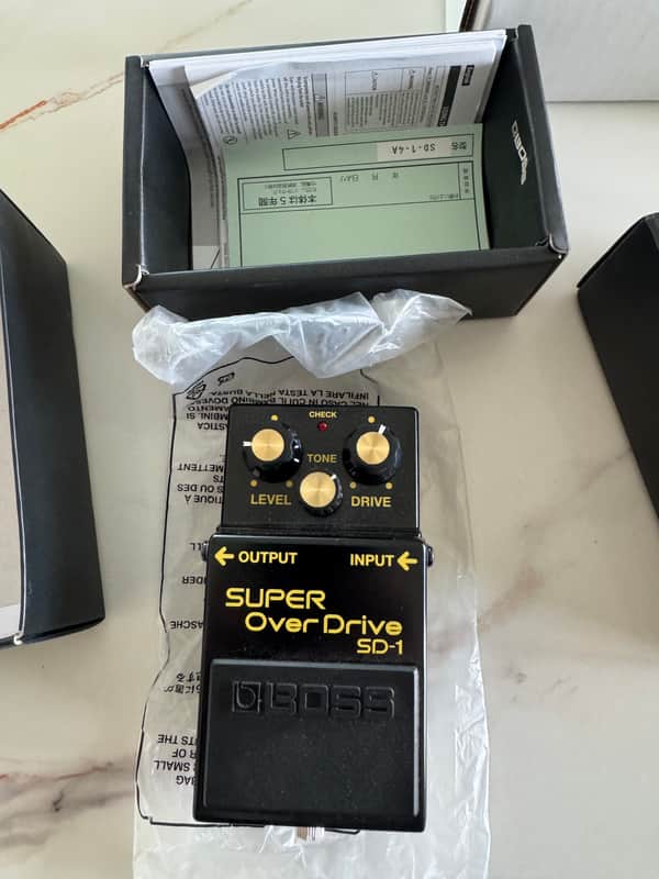 Boss SD-1-4A 40th Anniversary Super Overdrive | Reverb Canada