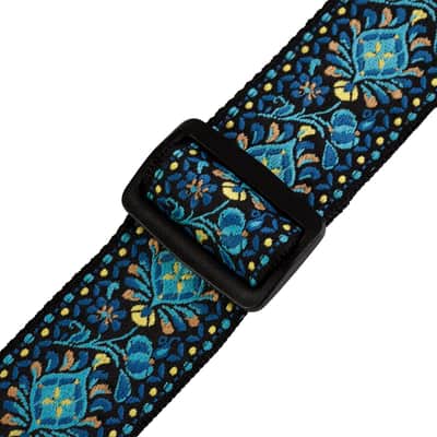 Levy's 2" 60's Hootenanny Jacquard Weave Guitar Strap image 3