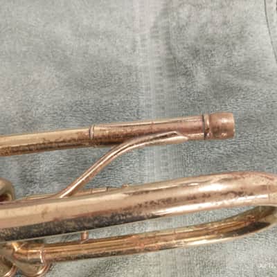 Harry Pedler & Sons American Triumph Trumpet 1950's for parts/repair image 10