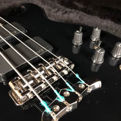 Alembic Custom Bass 4 string Bass 2019 Gloss Black Spoiler image 9