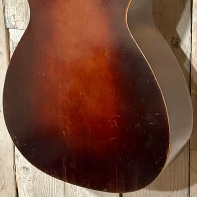 1932 Supertone Hawaiian Scene Parlor, Incredible Vintage Parlor! Comes With Pro Set Up! image 12