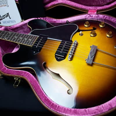 Gibson Custom Shop True 1959 Historic Reissue Memphis ES-330 "VOS" Vintage Burst 2018 image 3