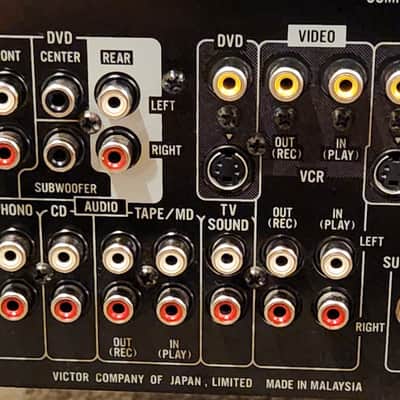 JVC JVC RX-668V ivintage audio/video control stereo receiver 1998 - Black image 7