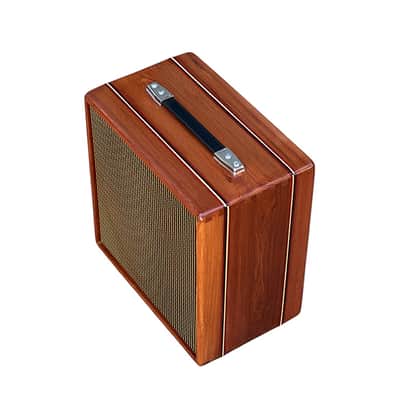 Ashen 112 Custom Guitar Speaker Cabinet Redwood ColorStriped (empty) image 3