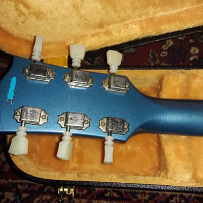 Gibson Custom Shop Murphy Lab '64 SG Standard Reissue with Maestro - Light Aged Pelham Blue !! image 7