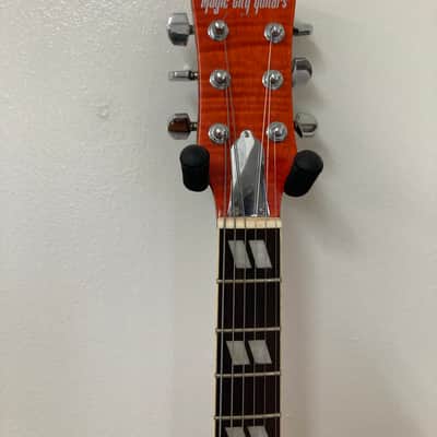 Magic City Guitars Zebra Flame 2024 - Orange image 3