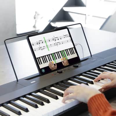 Korg - Liano L1 - 88-Key Piano With Kronos LS Action- Black image 2