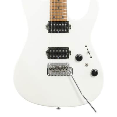 Ibanez Prestige AZ2402 Electric Guitar with Case Pearl White Flat image 3