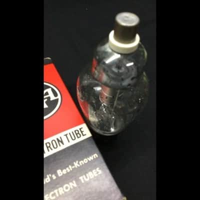NOS RCA 866A Half Wave Rectifier VACUUM TUBE Foil D Getter w/ Box S.9757 image 3