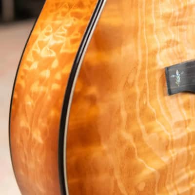 Martin Custom Shop Style 45 000-14F Acoustic Guitar - Master Grade Quilted Maple with Hardshell Case image 15