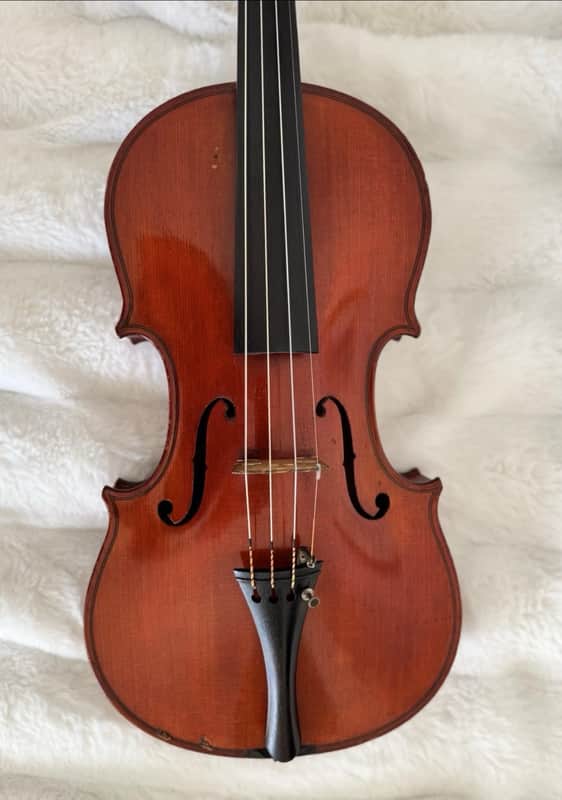 Antonio Curatoli 1919 - Markneuekirchen - 4/4 Vintage German Violin Bild 1