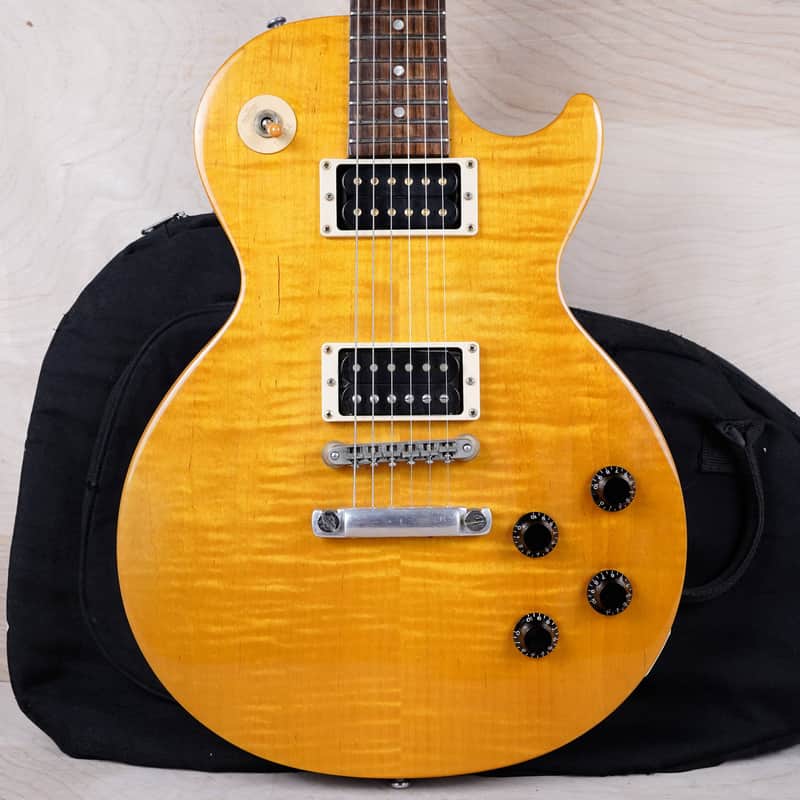 2002 Plus Special Junior Paul Les Gibson ギター Gibson 極上 中古 2001年製 Amber Trans Plus Special Junior Paul Les ギター