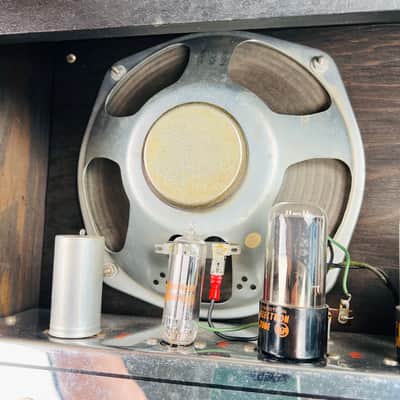 Rex Valco Model 6143 1x8" Combo Amplifier 1965 - Black image 12