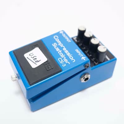 Boss CS-3 Compression Sustainer (Silver Label) 1997 - Present Blue image 3