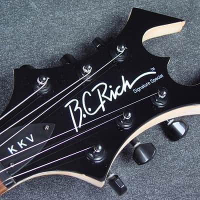 B.C. Rich Signature Special KKV Kery King Flying-V Electric Guitar W/Bag image 8