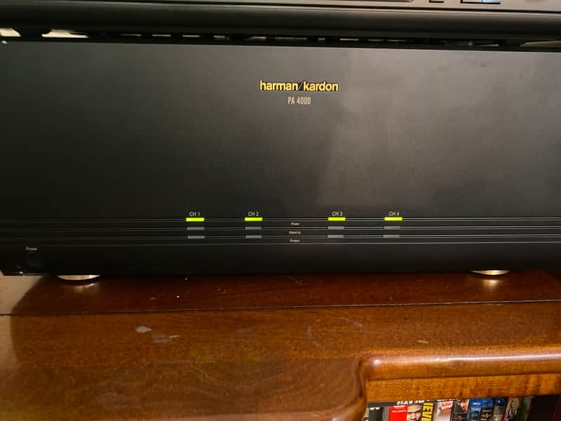 Harman and kardon amplifier PA4000 Black image 1