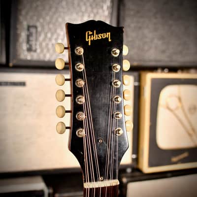 Gibson B25 12 String 1960s ex Joe Brown - Natural image 9