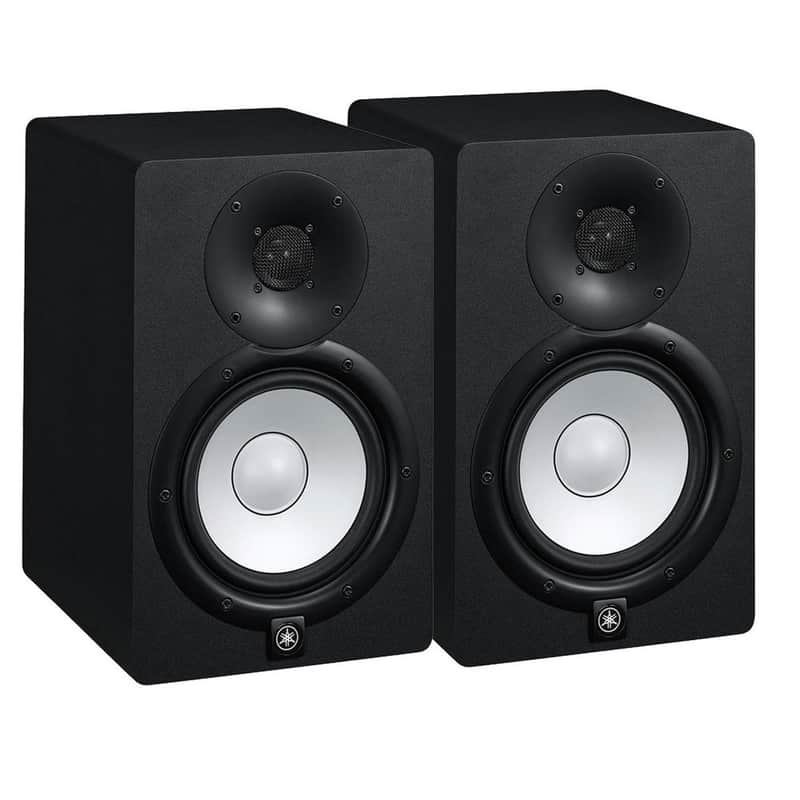 Yamaha HS8 BLACK Powered Studio Monitors PAIR image 1