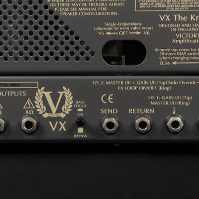 2017 Victory Amps VX The Kraken 50-Watt Tube Guitar Head - Silver | Lunch Box Made in England | Case image 10