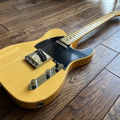 Mint 2024 Fender MIJ FSR Hybrid II Telecaster with Maple Fretboard Transparent Blonde image 3