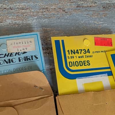 Vintage Diode & Zener Component Lot 1N34A and others image 2