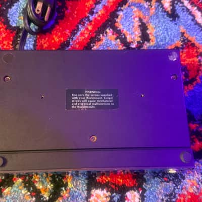 SR&D Rockman Sustainor 200 RockModule 1987 - 1992 - Blue w/ White Logo image 4
