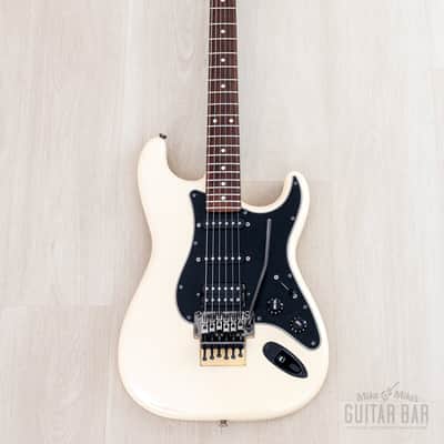 2012 Fender Stratocaster ST62-FR SSH Superstrat Vintage White w/ Floyd Rose, DiMarzio & Duncan, Japan MIJ image 2