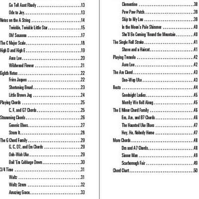 Hal Leonard Ukulele Method Book 1 Plus Chord Finder image 2