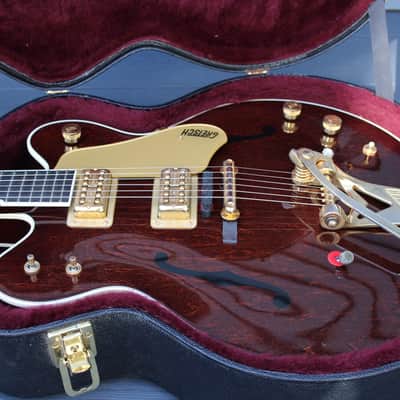 Gretsch G6122T-62 Vintage Select '62 Chet Atkins Country Gentleman with Bigsby 2016 - Present - Walnut Stain image 2